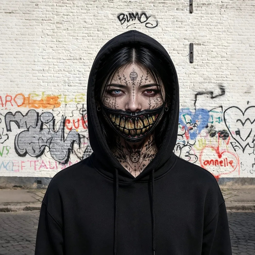 Hauntora™ Halloween Mesh Mask