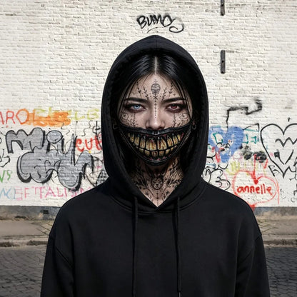 Hauntora™ Halloween Mesh Mask