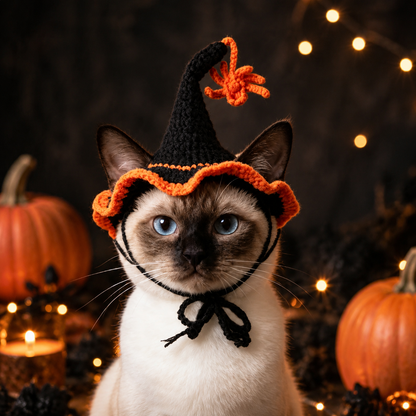 WhiskerCharm™ Knitted Cat Costume Collection