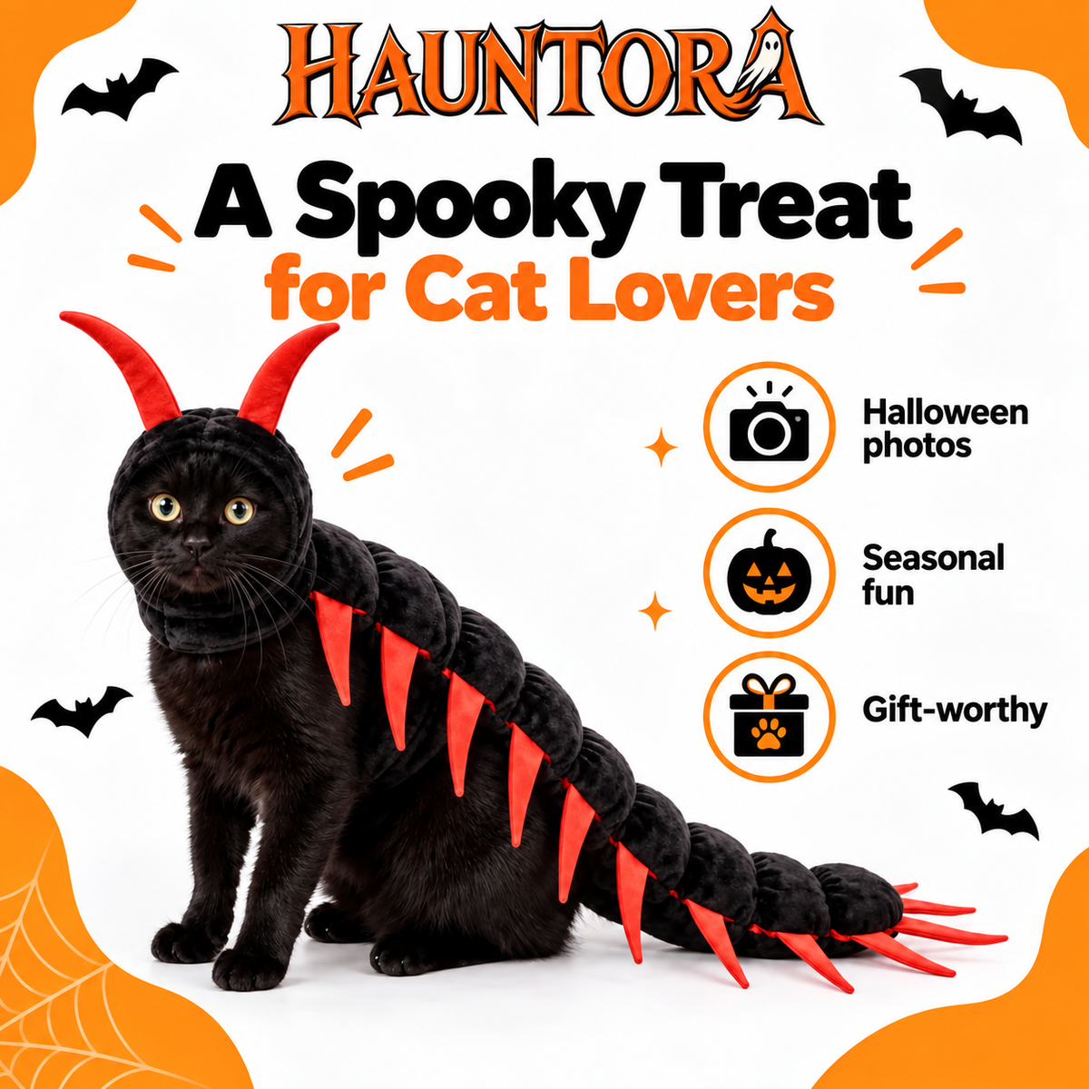 Hauntora™ Cat Centipede Costume